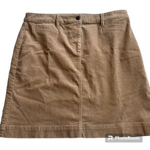 Talbots Corduroy Skirt Size 14 Petite
